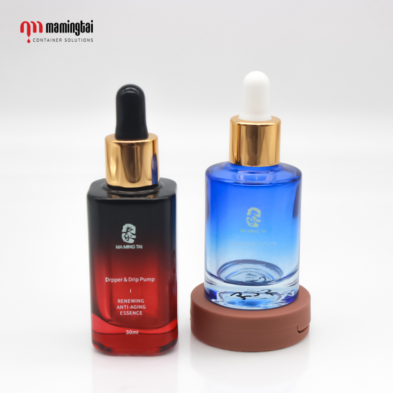 High - end fashion and  quality reusable glass bottle