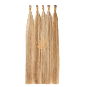 SSHair // I-tip Hair Extensions // Remy Human Hair // 27# P 613# // Straight