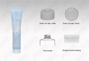 D22mm Light Blue Cosmetic Plastic Tube Factory Cosmetic Containers