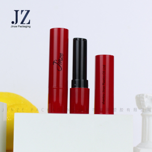 jinze custom color round empty lipstick tube container for lip balm packaging