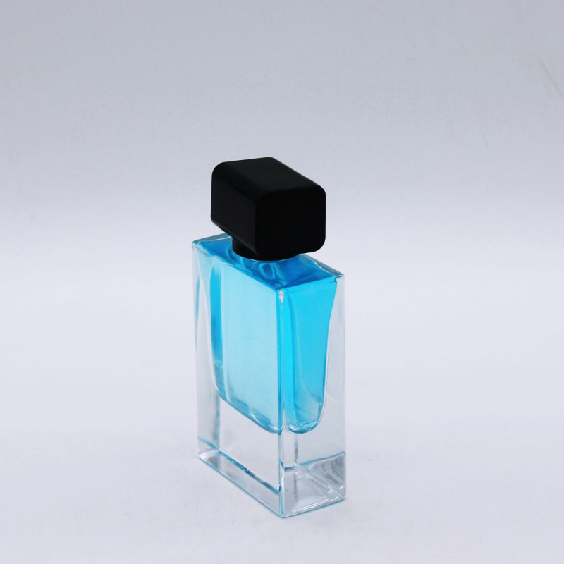 thick bottom high-end 100ml empty vintage luxury cosmetic perfume bottle 100ml glass