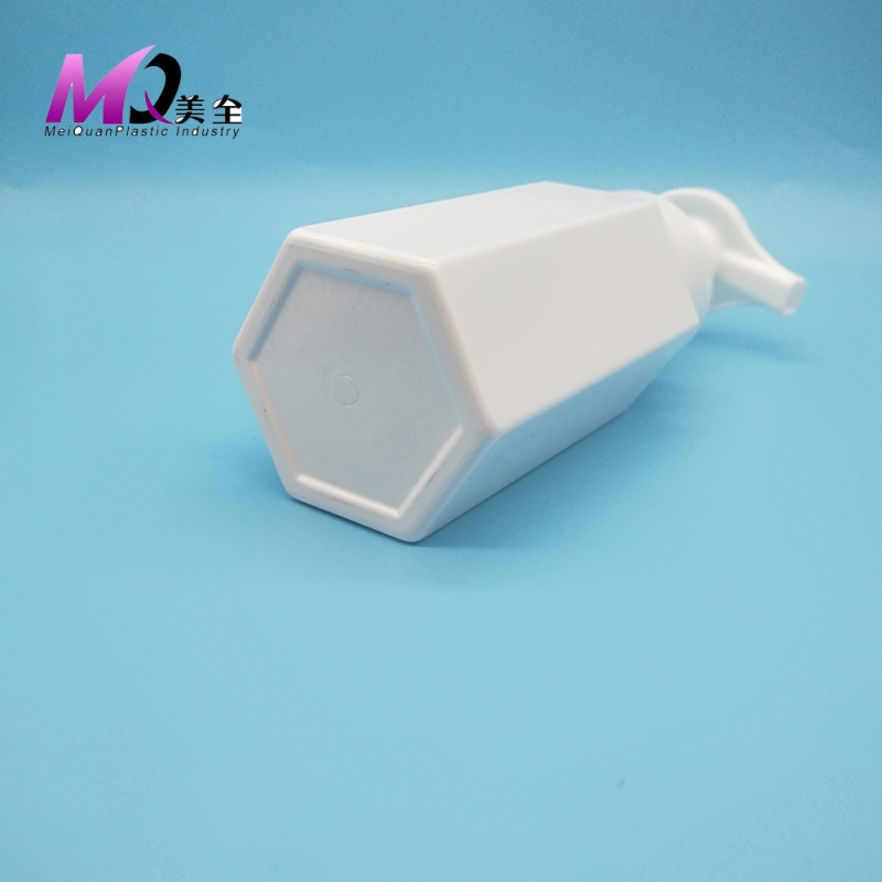 150ml hexagon PET bottle with foam pump