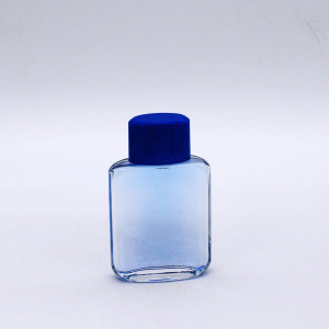 high quality 100ml clear cosmetic glass spray container custom perfume bottles