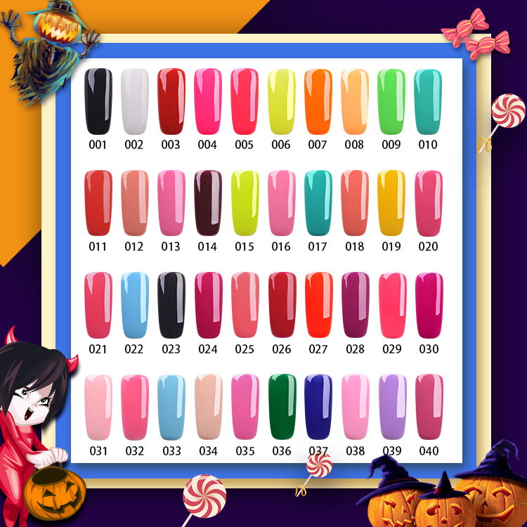 R S Nail Halloween Colors