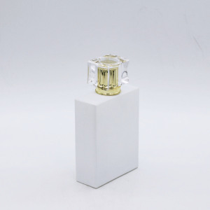 supplier design empty vintage white luxury cosmetic perfume spray glass bottle 100ml