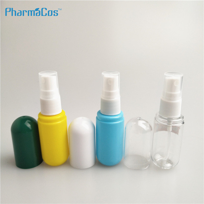 30 ml Capsule shape bottles cosmetic packing 