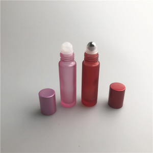 10ml Colorful rainbow  roller glass bottle  essential oil bottles 