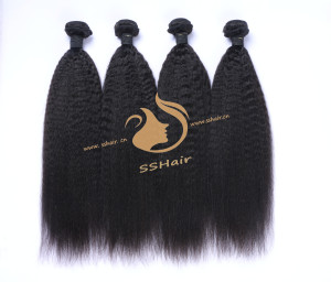 SSHair // Hair Weft // Remy Human Hair // Natural Color // Kinky
