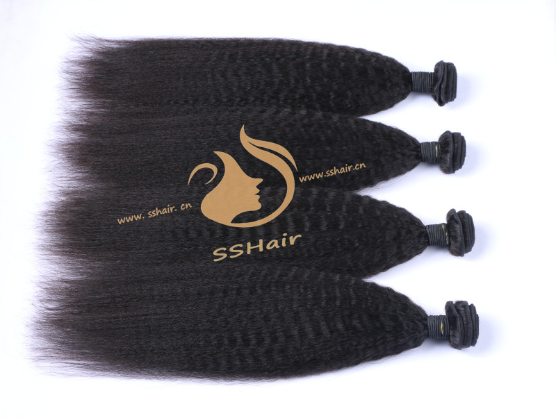 SSHair // Hair Weft // Remy Human Hair // Natural Color // Kinky