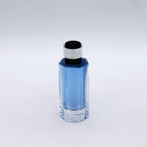 manufacture transparent cosmetic packaging perfume spray glass bottle clear