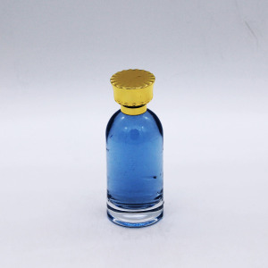 customized empty 100ml cosmetic clear perfume spray glass luxury bottle with lid 