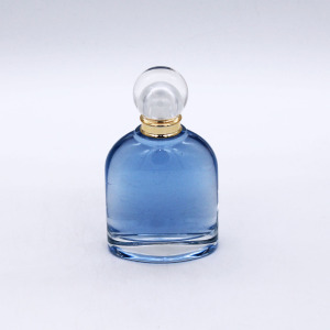 wholesale high quality empty cosmetic packaging clear perfume glass bottle 100ml