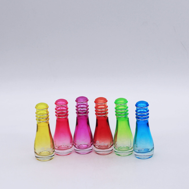 fancy gradual coating empty perfume glass spray bottles 15ml for cosmetics 