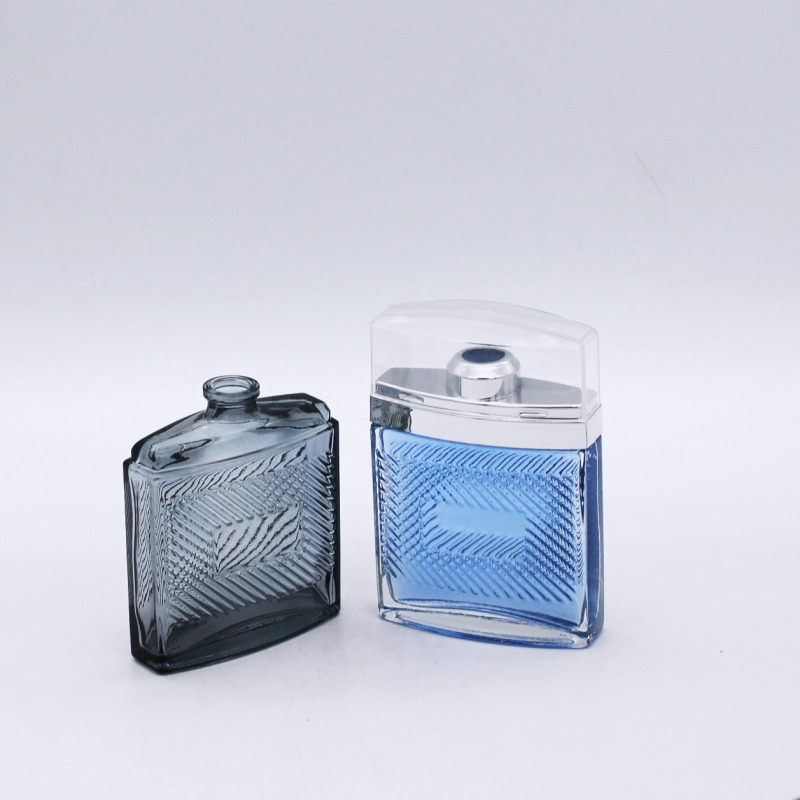 supplier design high-end empty clear cosmetic sprayer perfume bottle 100ml glass