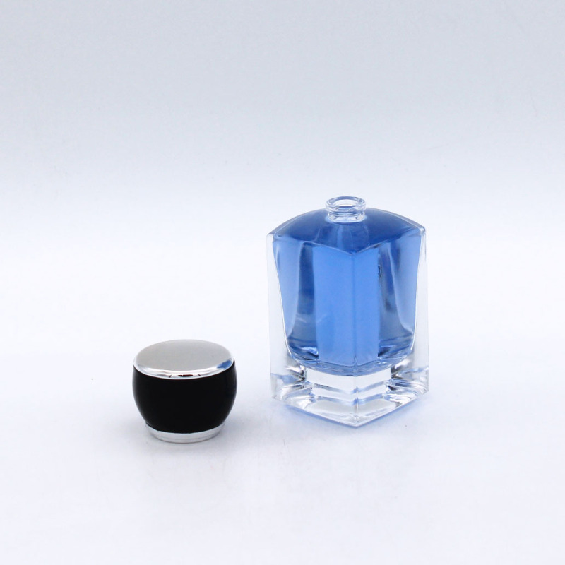 custom made clear cosmetic packaging fine mist spray perfume glass bottle 50ml