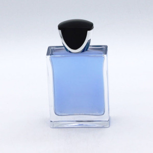 supplier design clear cosmetic mist spray perfume bottle glass 100 ml with cap
