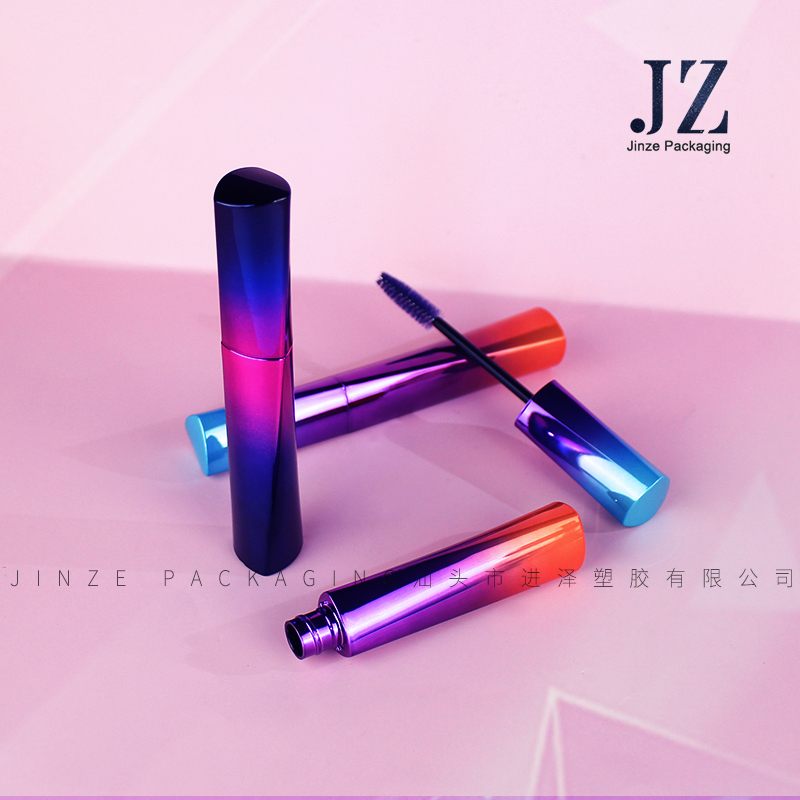 jinze triangle iridescence empty mascara tube eyeliner container set 10ml 18ml
