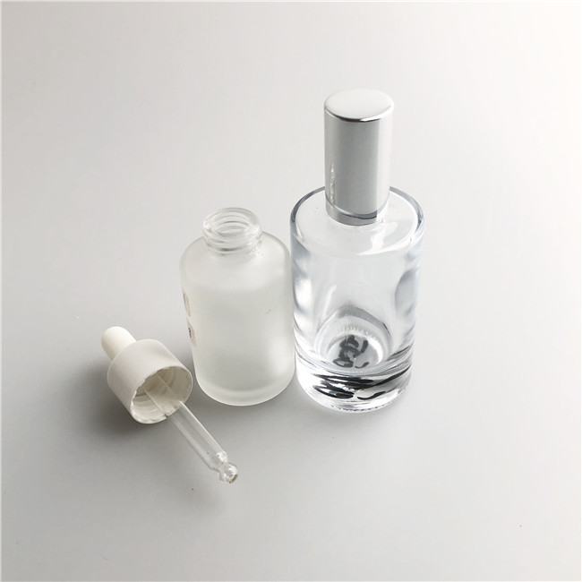 30ml Incense fragrance glass perfume clear bottle 