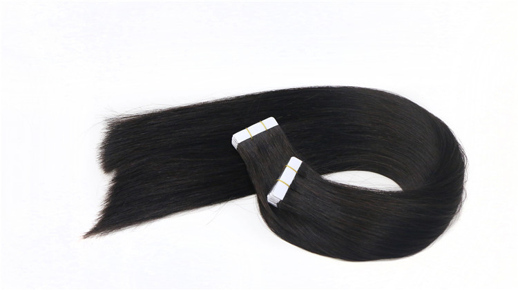Top quality Invisible Seamless Inject Tape Hair Double Drawn Cuticle Aligned Human Tape Hair Vendors 