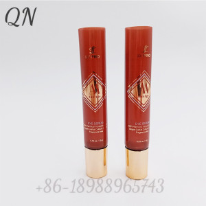 100g plastic cosmetic hand cream packing tubes for skincare cream tube plastic tube for eye cream with three roller balls
