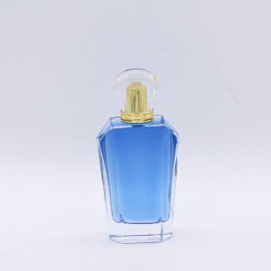supplier design leakproof fancy luxury clear perfume cosmetic 100ml glass bottle