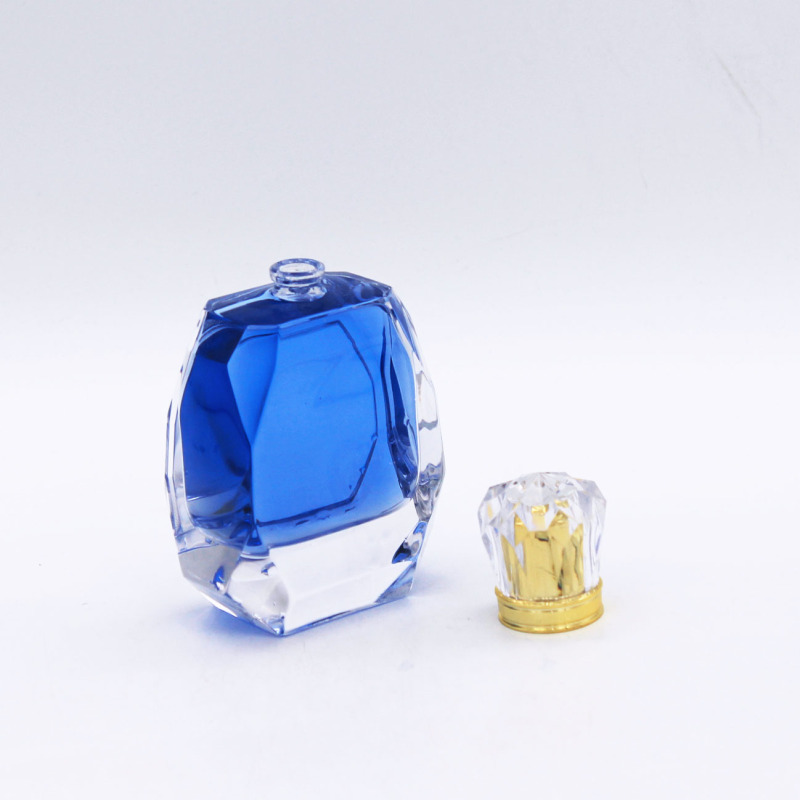 empty clear glass perfume packaging cosmetic fine mist spray bottle 100ml
