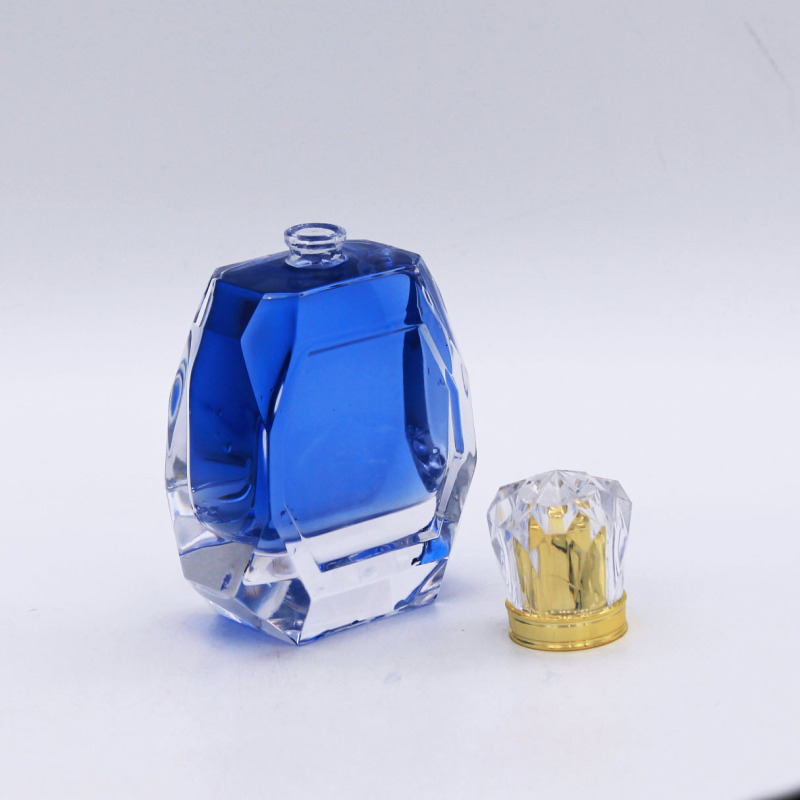 empty clear glass perfume packaging cosmetic fine mist spray bottle 100ml