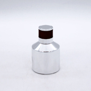 design new uv silvery 100ml fancy luxury cosmetic clear glass perfume bottles china