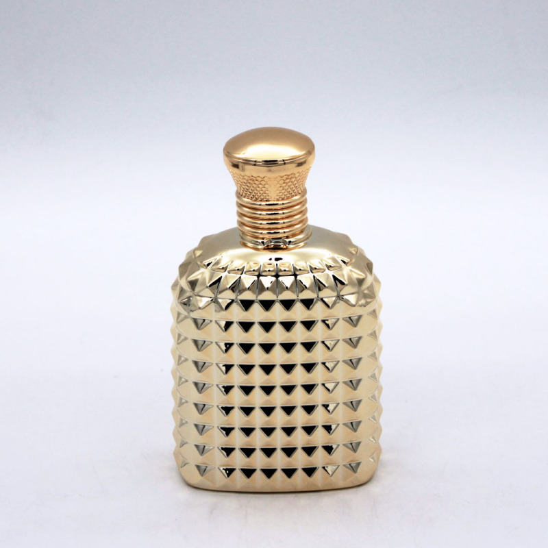 supplier design new shaped luxury 100ml glass spray perfume empty bottle