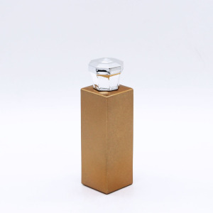100ml luxury golden vintage cosmetic glass empty perfume bottles for sale