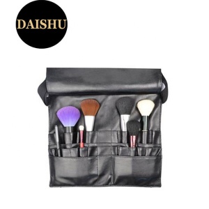 21pcs Cosmetic Brush Holder Pouch Bag Women Crossbody Brush Leather Belt Bag With Using Very Soft PU Leather 