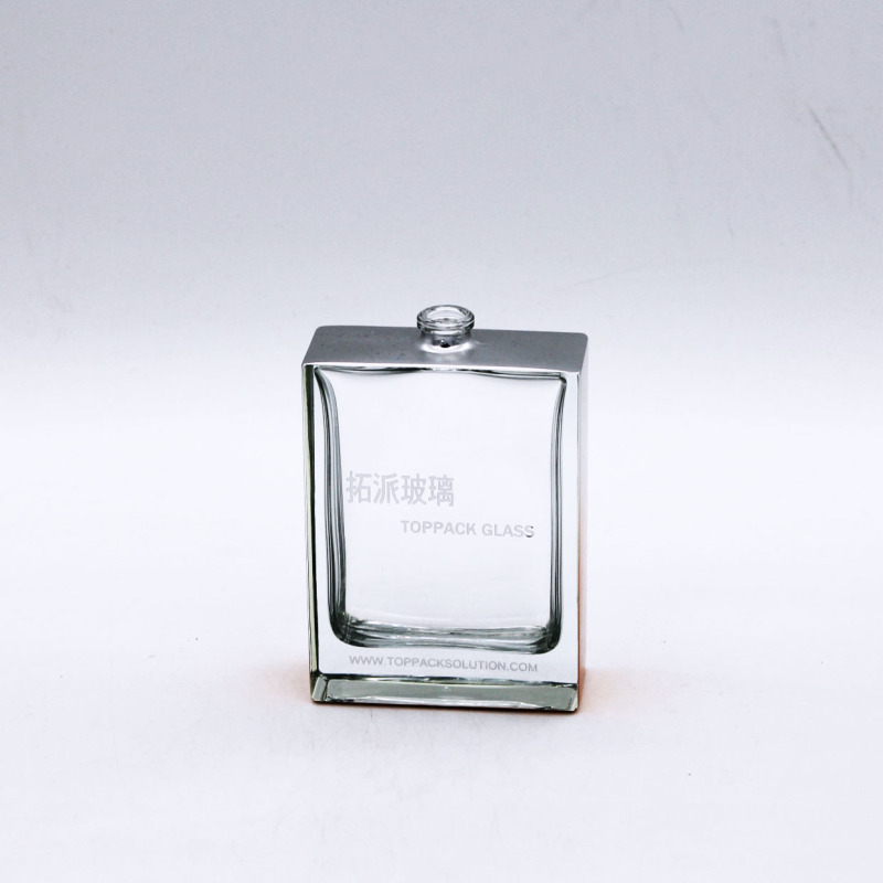 design new luxury 100ml vintage cosmetic packaging clear glass perfume bottles