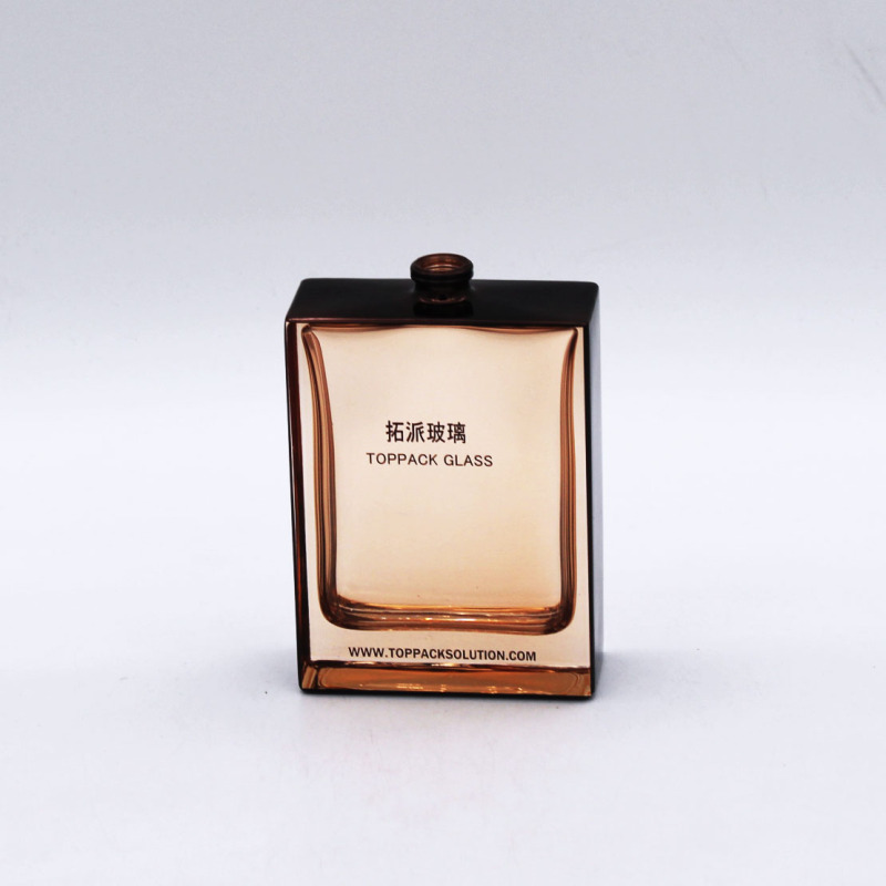 custom high quality new 100ml vintage cosmetic perfume clear glass bottles