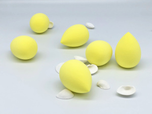 Water drop beauty makeup egg bubble water unchanged no deformation color makeup egg soft Q shell pro delicate do not eat powder makeup powder puff