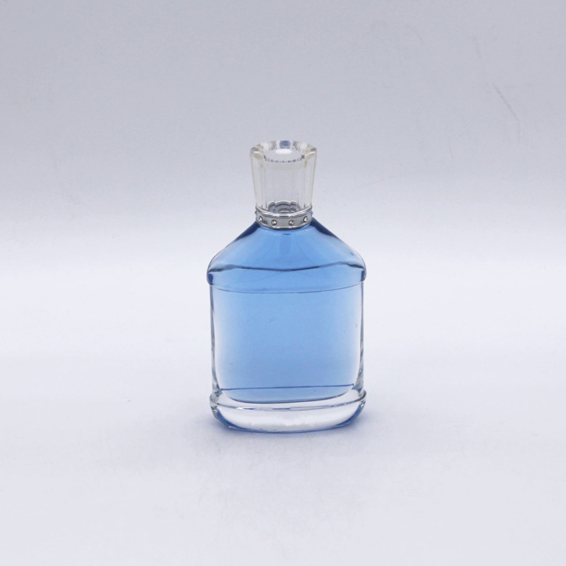 customized luxury glass 100ml cosmetic container fancy empty perfume bottles
