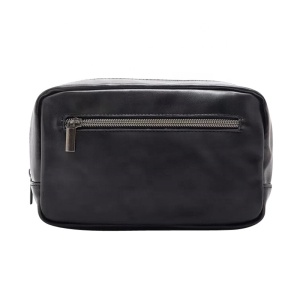 Shaving Bag Men Grooming Travel Carry Bag With Double Zip Pockets 