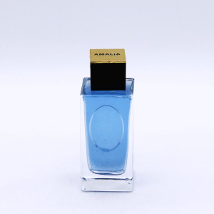 wholesale luxury 100ml cosmetic packaging empty clear glass perfume bottles
