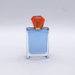 manufacturer high quality latest cosmetic empty perfume glass bottle clear