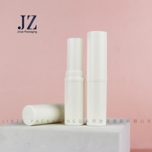 jinze round 11.1mm inner direct filling lip balm tube lipstick container without mold custom design