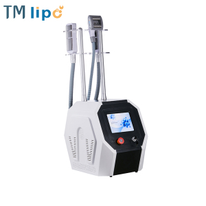 Portable 360 contrast cryolipolysis electroporation machine with stainless e-cryo pads and vacuum roller