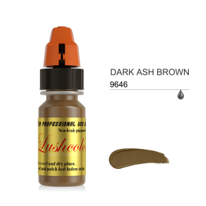 9646 DARK ASH BROWN LUSHCOLOR Micro Semi Cream Pigments