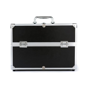 Custom Professional Makeup Artist Train Case Carry Aluminium Make-up Case With Expandable Dividers 