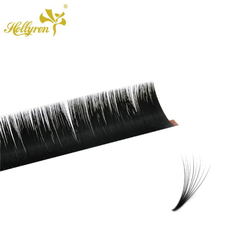 Hot selling wholesale with customized logo easy fan eyelash extension