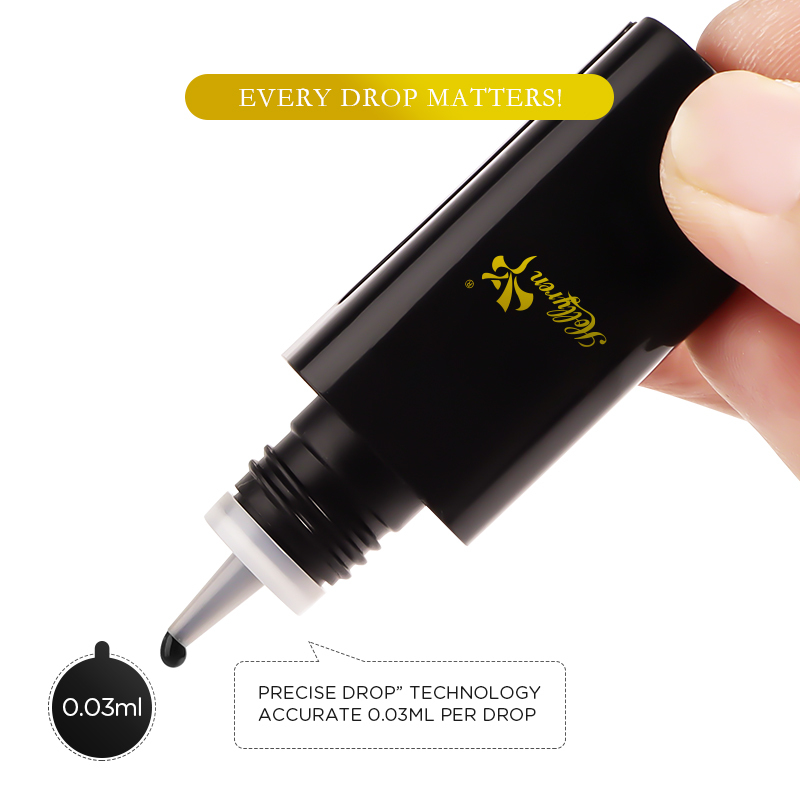 New design hot selling precise drop technology for eyelash extension glue