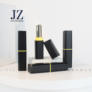 Jinze special design of lid long and thin square lipstick tube lip balm container 11.1mm