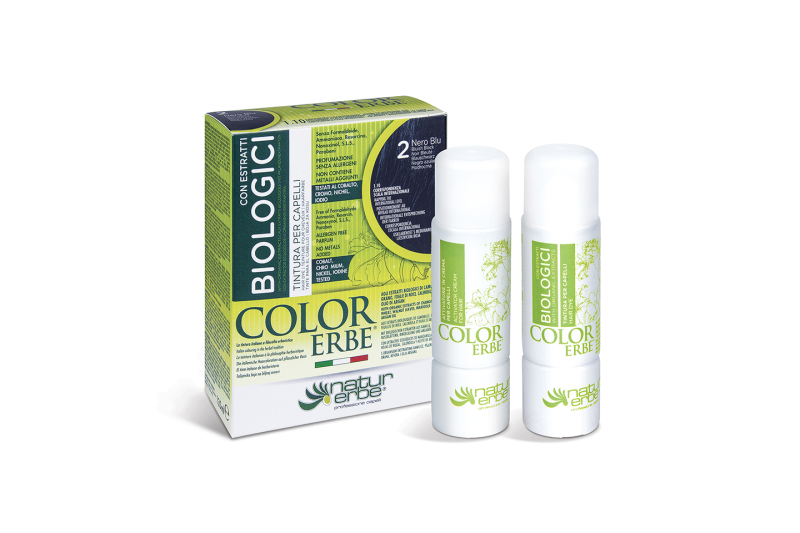 COLOR ERBE HAIR DYE WITH ORGANIC EXTRACTS
