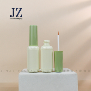 jinze eyeliner tube 14ml capacity bottle shape empty eyelash serum container plastic packaging