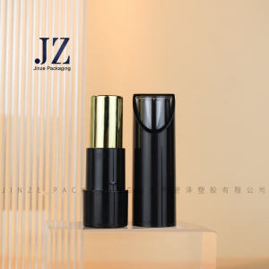 Jinze lipstick tube with clear window round shape custom lip balm container