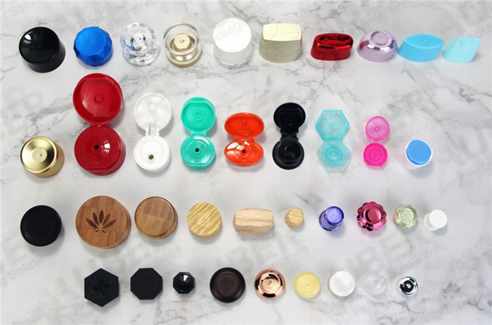 D30mm Oval Plastic Cosmetic Packaging Manufacturering With White Screw On Cap
