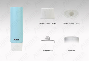 D45mm Sun Block Cosmetic Squeeze Tube Plastic Packaging 